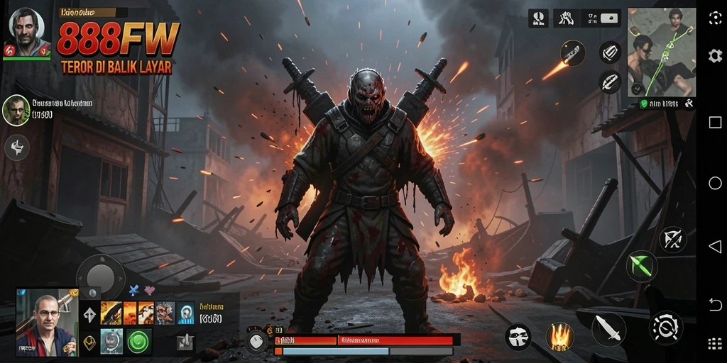 Gameplay mendebarkan dalam suasana horror yang mencekam.