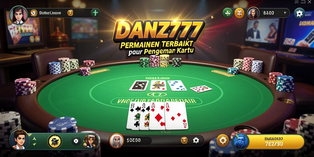 Screenshot gameplay Poker yang seru dan mengasyikkan di DAN777.