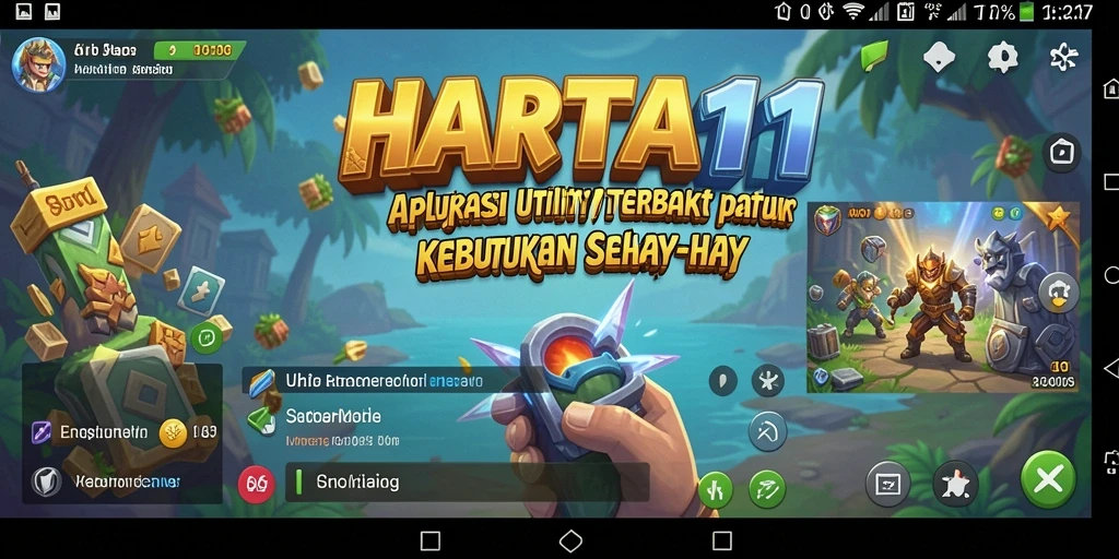 Screenshot HARTA11 menampilkan berbagai fitur bermanfaat untuk pengguna sehari-hari.