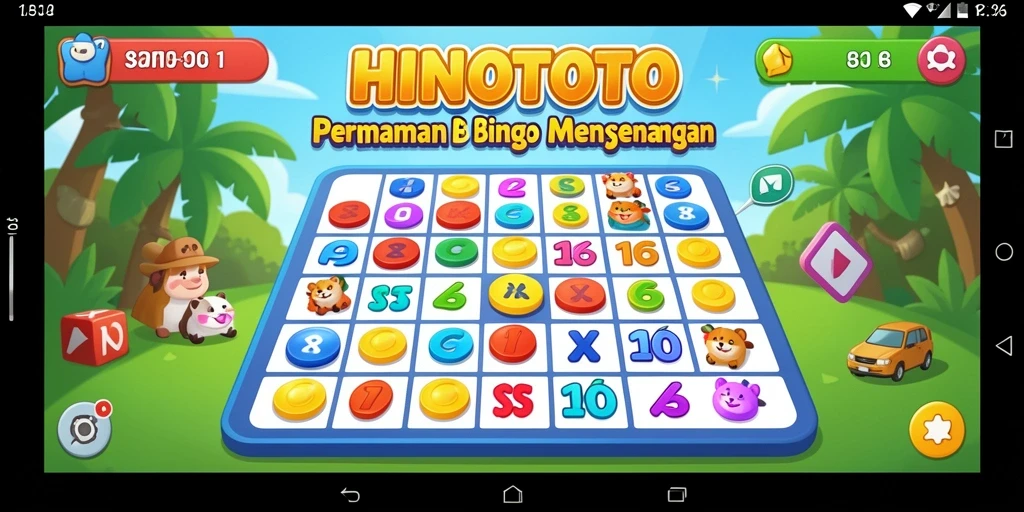 Tampilan gameplay HINOTOTO yang seru dan interaktif.