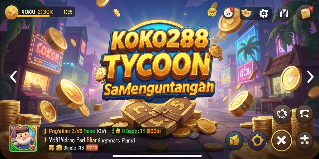 Tampilan gameplay KOKO288 yang menarik dan seru.