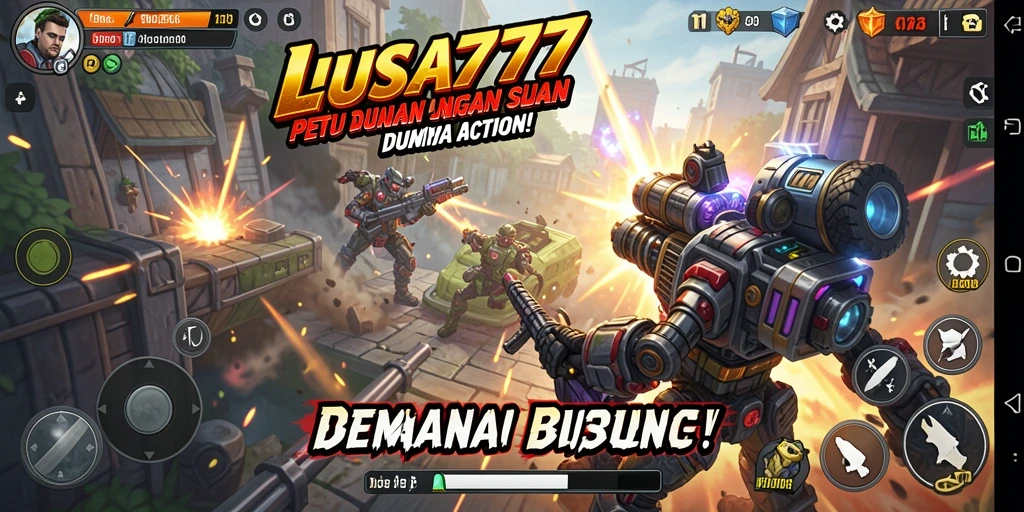 Gameplay LUSA777 menampilkan aksi yang mendebarkan dan karakter yang beragam.