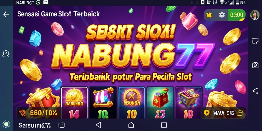Tangkapan layar menunjukkan gameplay menarik dari NABUNG77 di slot modern.