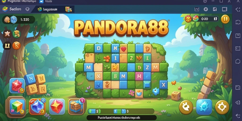 Tampilan gameplay seru dalam PANDORA88 yang menantang.